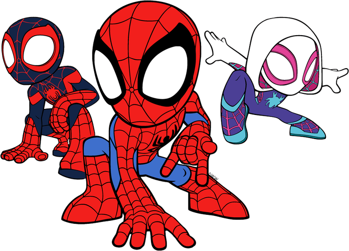 Spidey And His Amazing Friends PNG
