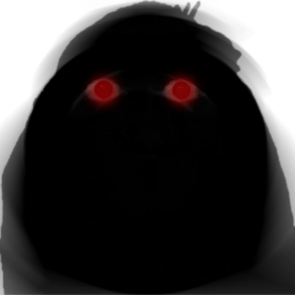 Ghost Red Eyes PNG