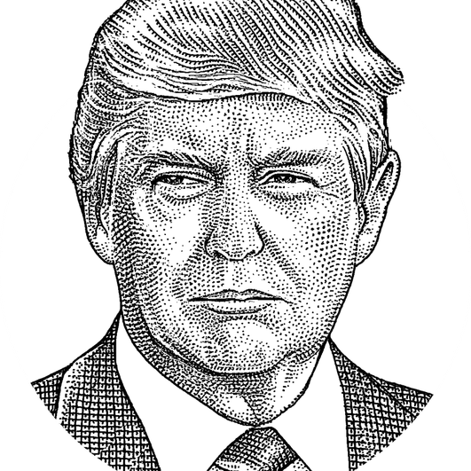 Donald Trump Portrait PNG