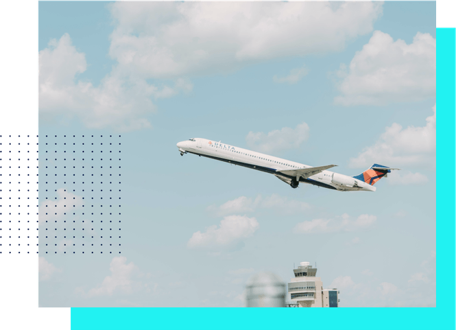 Plane Flying Banner PNG