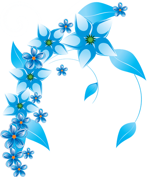 Swirl Flower PNG