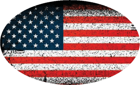 Distressed American Flag PNG