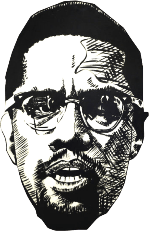 Malcolm X PNG