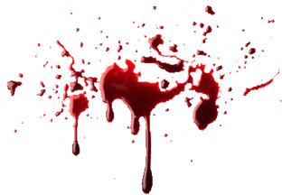 Fake Blood Splatter PNG
