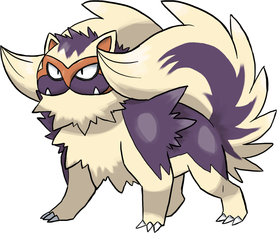 Skuntank Pokemon PNG
