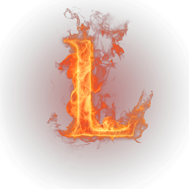 Fire Letter PNG