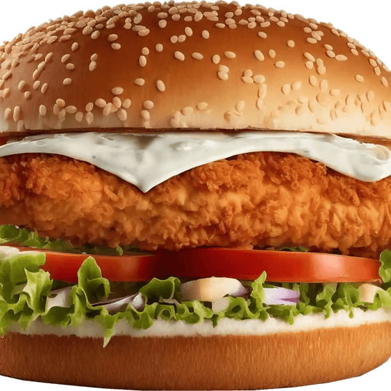Chicken Zinger Burger PNG