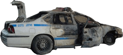 Destroyed Car PNG