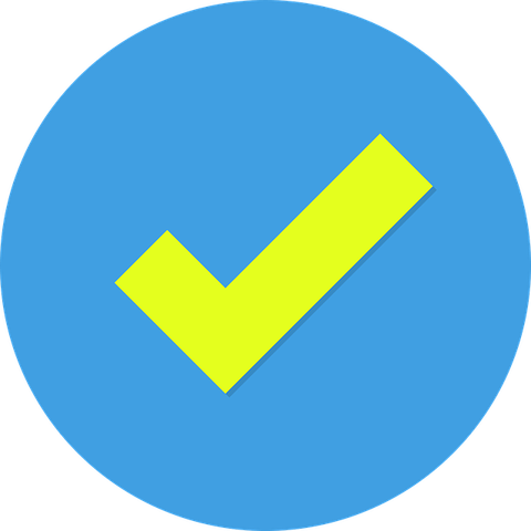 Round Check Mark PNG