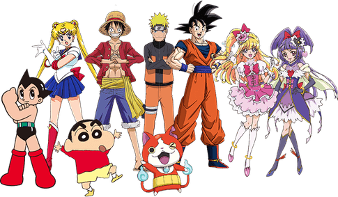Anime Group PNG
