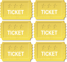 Golden Ticket PNG