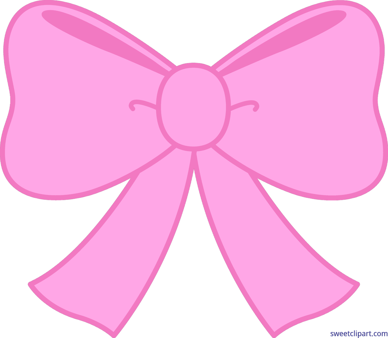Cute Pink Bow PNG