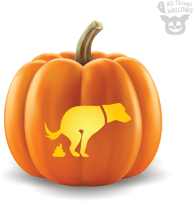 Pumpkin Dog PNG
