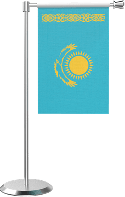 Kazakhstan Flag PNG