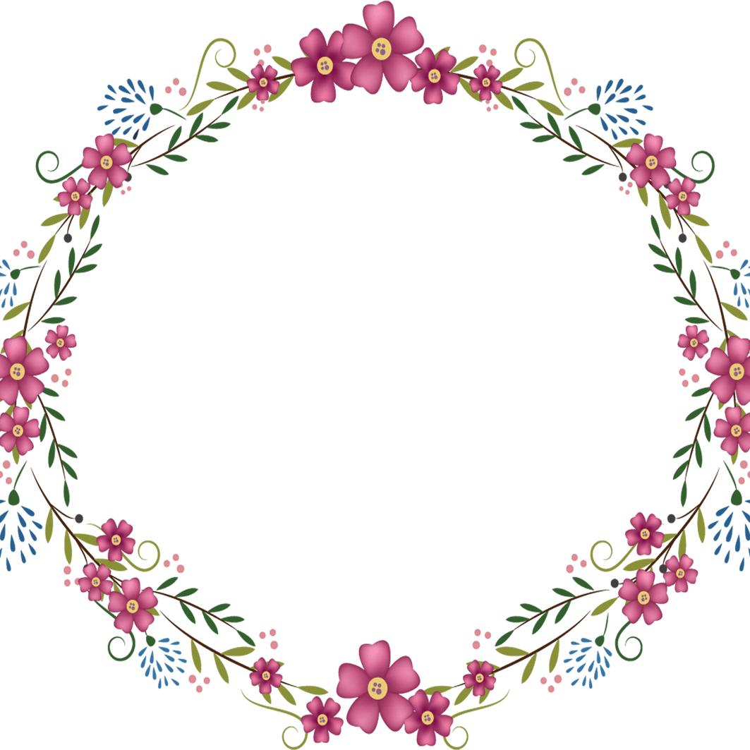 Floral Frame PNG