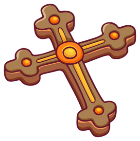 Sticker Cross PNG