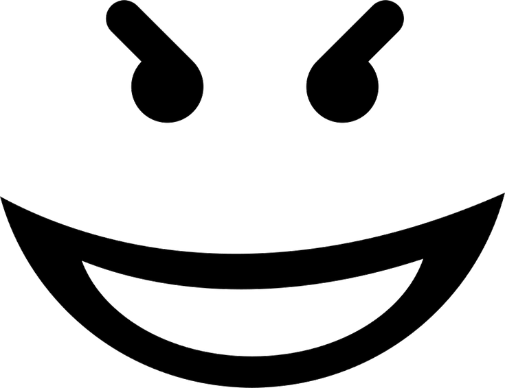 Evil Smile PNG