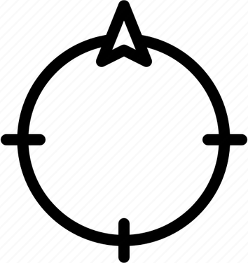 Cartographic Arrow PNG