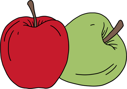 Apple Drawing PNG