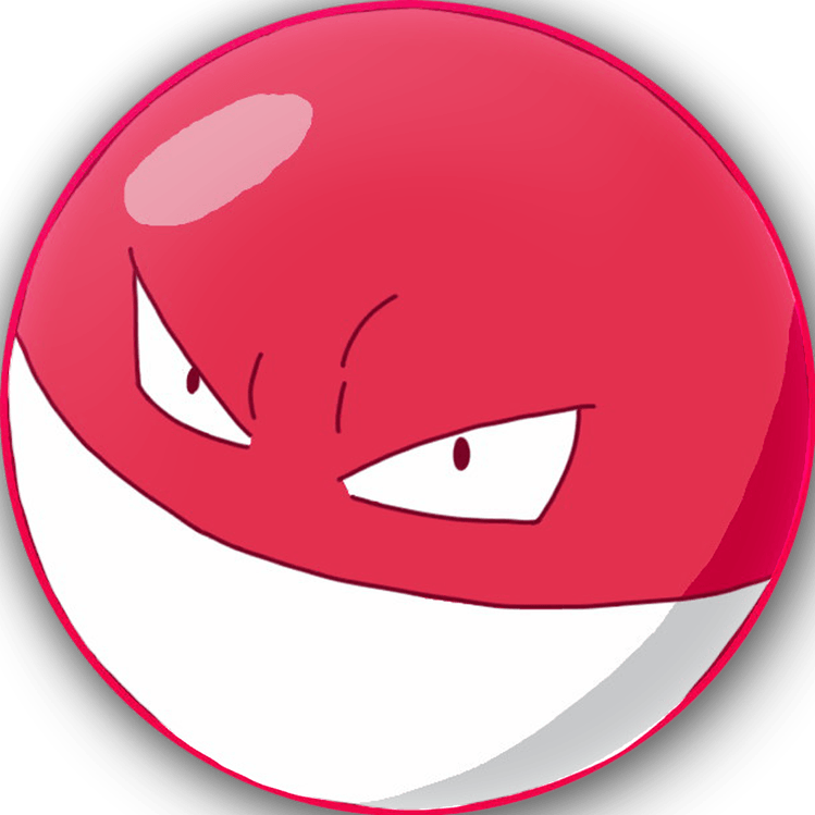 Voltorb Pokemon PNG