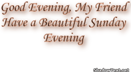 Good Evening PNG