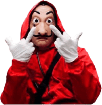 Money Heist Costume PNG