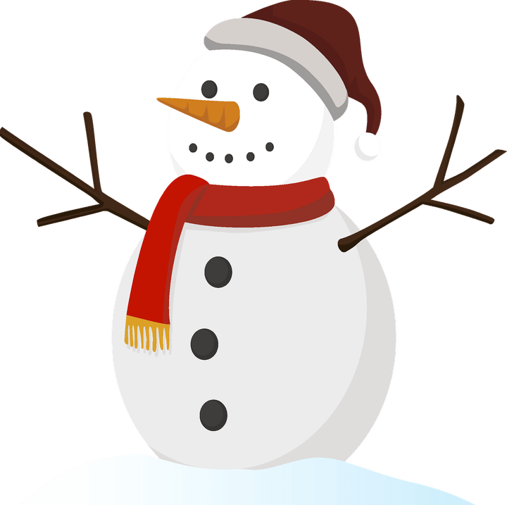 Christmas Snowman PNG