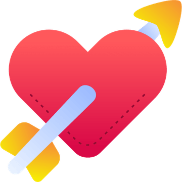 Romantic Arrow PNG