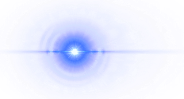 Blue Laser Eyes PNG