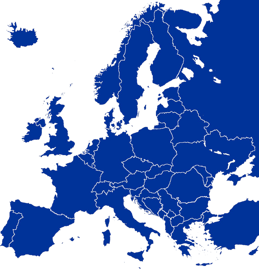 Europe Continent PNG