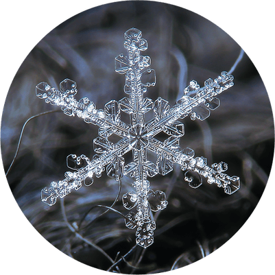 Real Snowflake PNG