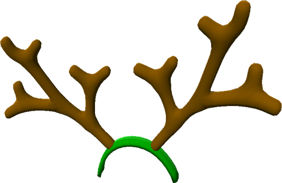Reindeer Antlers PNG