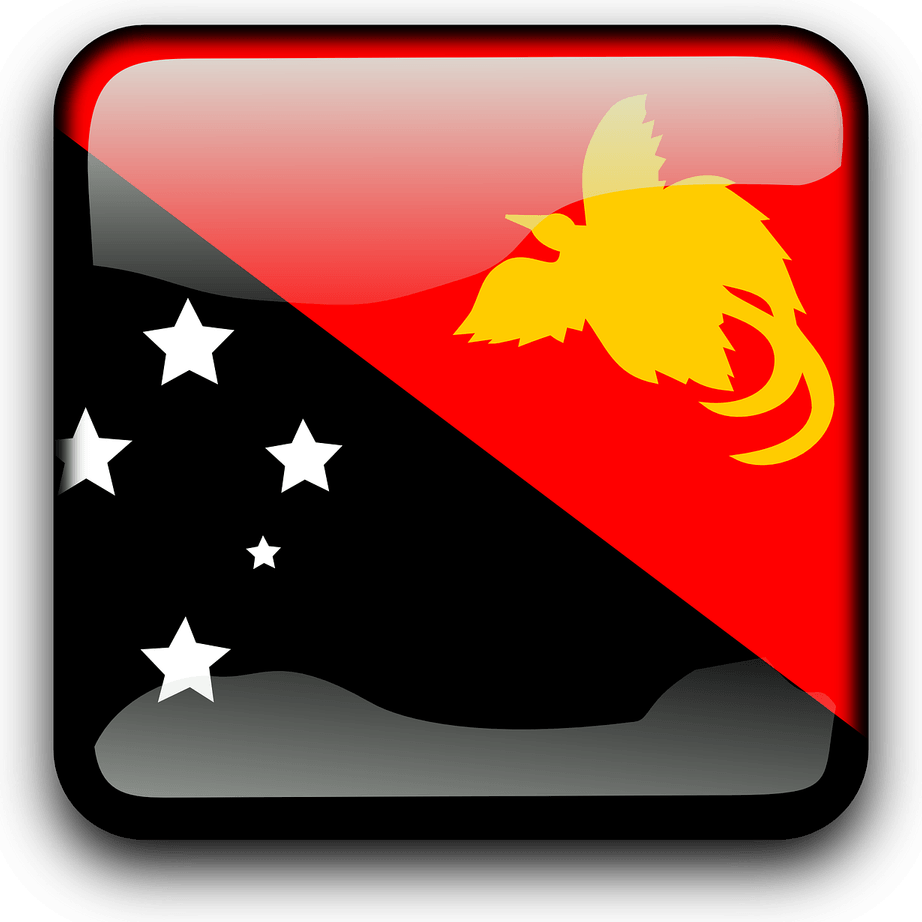 Papua New Guinea Flag PNG