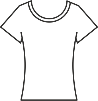 The Scoop Neck T Shirt PNG