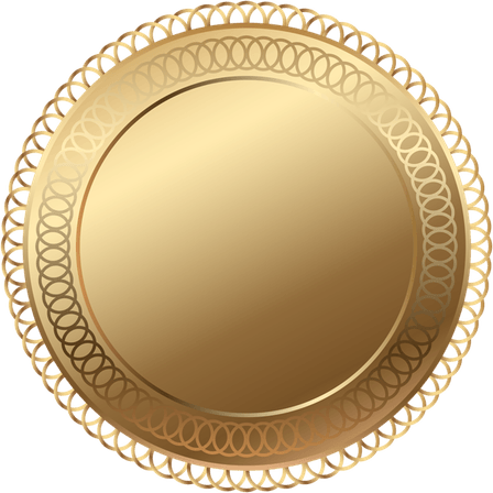 Gold Seal PNG