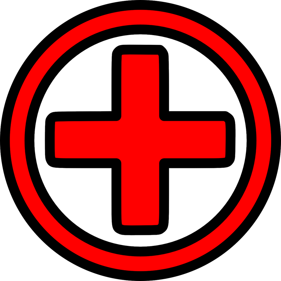 Red Cross Circle PNG