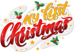 First Christmas PNG