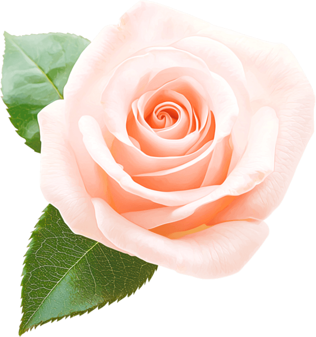 Light Pink Rose PNG