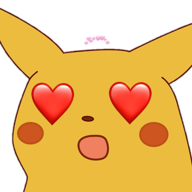 Pikachu Meme PNG