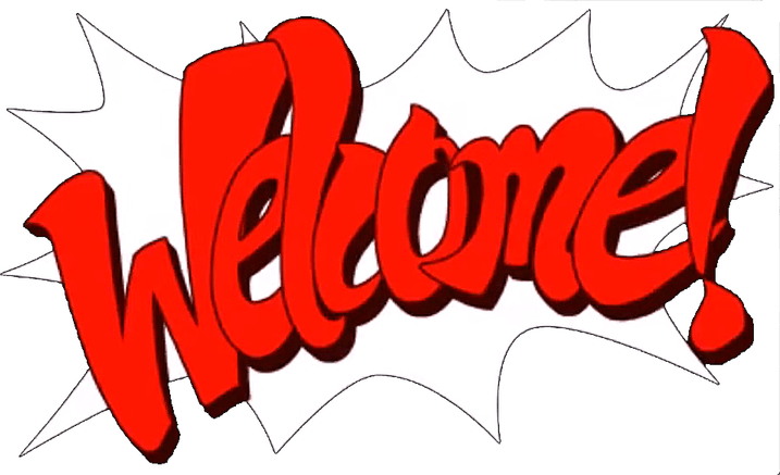 Welcome Word PNG