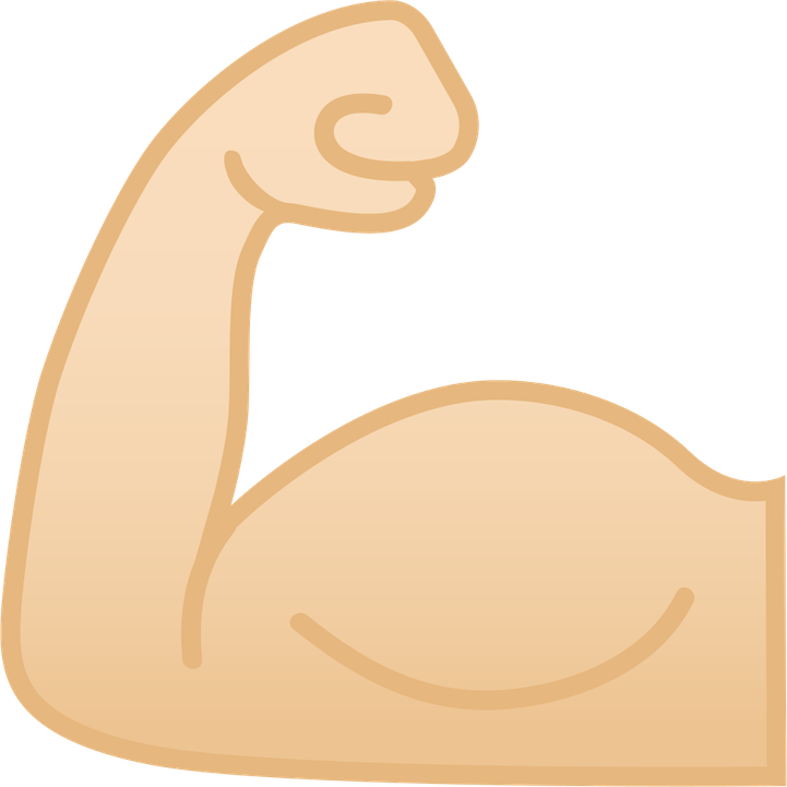 Muscle Emoji PNG