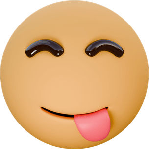 Licking Emoji PNG