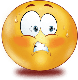 Scared Emoji PNG