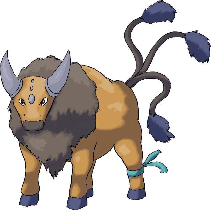 Bouffalant Pokemon PNG