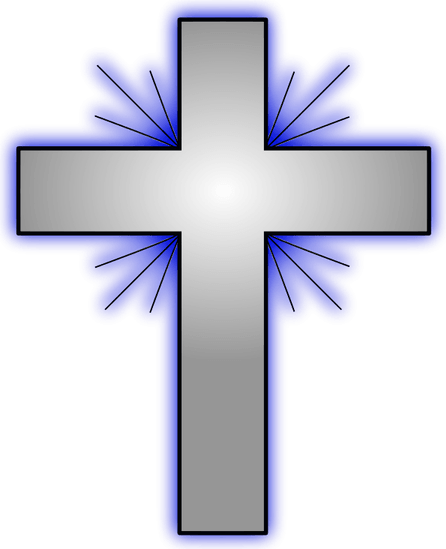 Jesus Cross White PNG