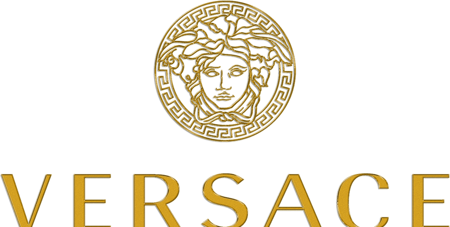Gold Versace Logo PNG
