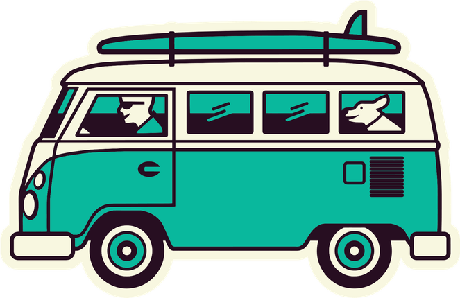 Volkswagen Bus PNG