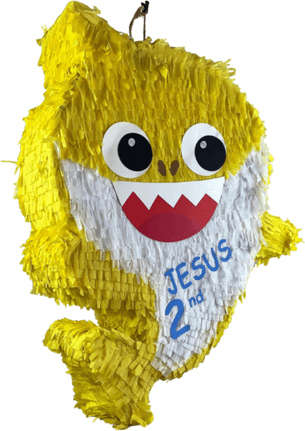 Baby Shark Amarillo PNG