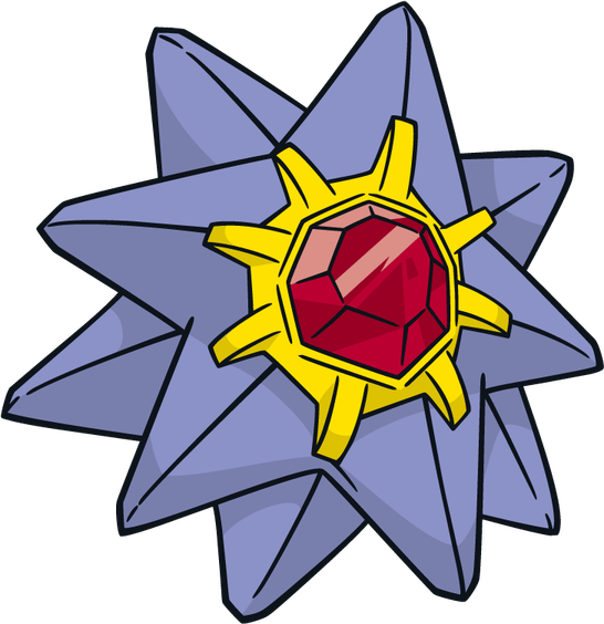 Staryu Pokemon PNG