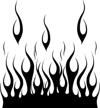 Black Flame PNG